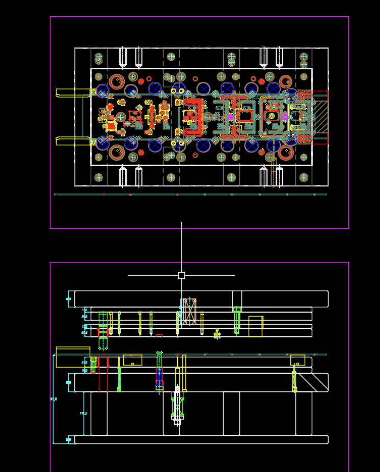 不锈钢电池保持压盖连续冲压模下料模具设计